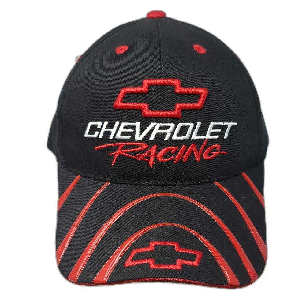 Checkered Flag Sports Baseball Cap Black One Size Chevrolet Racing NASCAR Hat